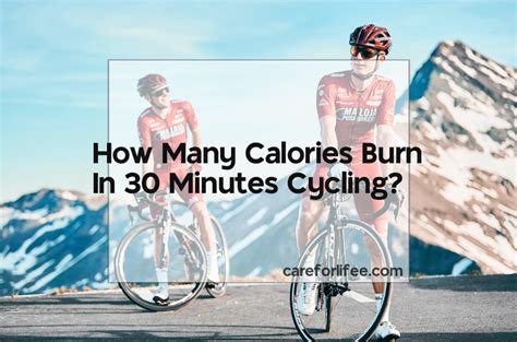 how many calories burn in 30 minutes cycling 2024