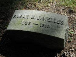 Sarah Eliza Jewett Welles Homenaje De Find A Grave