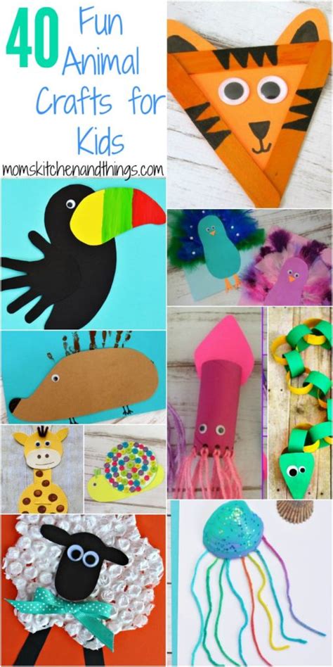 fun animal crafts  kids crafty morning
