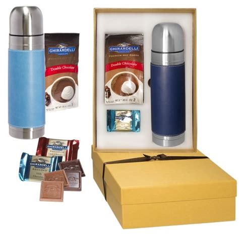 Ghirardelli R And Tuscany Tm Thermos Gift Set