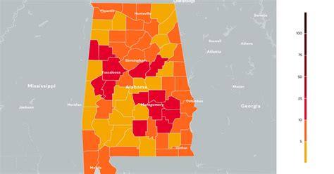 Alabama Coronavirus Map Tracking The Trends Mayo Clinic