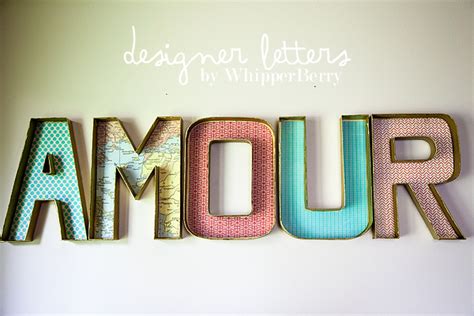 Diy Designer Letters Todays Creative Life