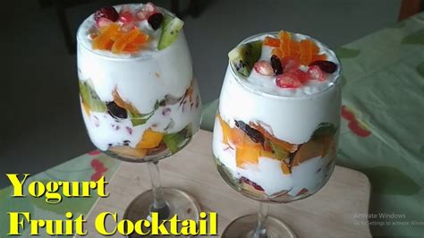 See more ideas about delicious desserts, dessert recipes, desserts. Fruit Cocktail with Creamy Yogurt | Easy to make stunning ...