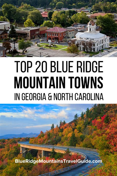 Top 20 Blue Ridge Mountain Towns In Ga And Nc With The Best Things To Do