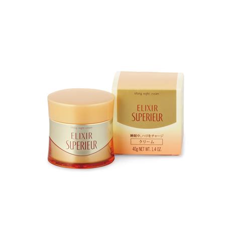 Shiseido Elixir Superieur Lift Night Cream — ночной питательный крем