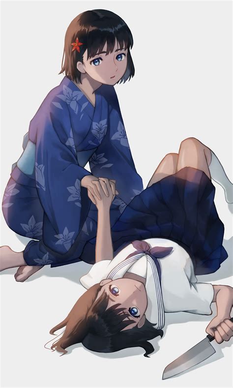 Kofune Mio And Shadow Mio Summertime Render Drawn By User Akwv