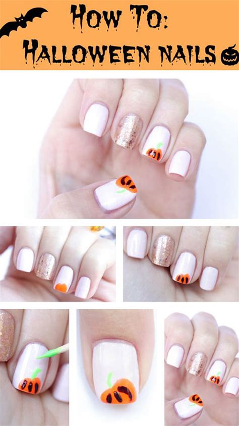 Celebrate halloween with a fun and festive manicure thanks to our roundup of halloween nail art ideas. 18 Best & Easy Halloween Nails Art Tutorials For Beginners & Learners 2016 | Fabulous Nail Art ...