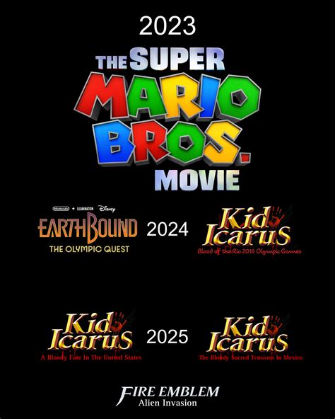 Nintendo Cinematic Universe Phase 1 Beginning By Akeewxfanatic2006 On