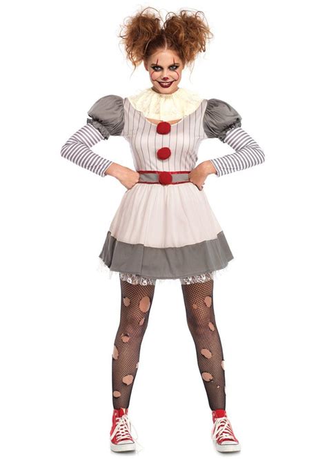 creepy clown scary clown costume clown halloween costumes pennywise halloween costume