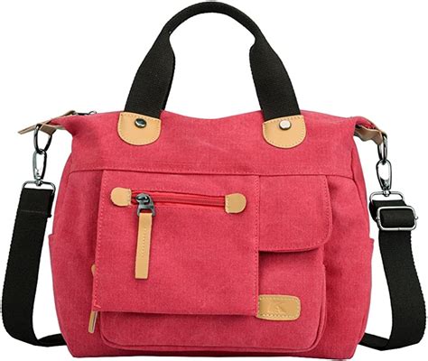 Dissa B1117 Womens Canvas Bag Retro Womens Handbag Handbag Zip Tote