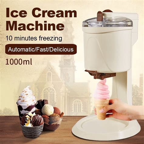 Ice Cream Machine Fully Automatic Mini Fruit Ice Cream Maker For Home
