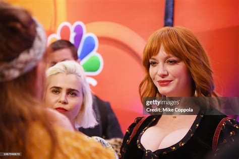 Christina Hendricks Attends Nbcs New York Mid Season Press Junket At News Photo Getty Images