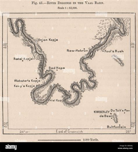 Vaal River Map
