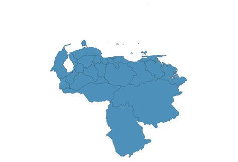 Map Of Venezuela Svg Vector Interactive Hd Venezuela Map