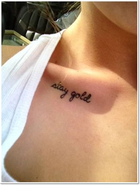 Another example of a tribute tattoo. 40+ Most Stylish Collar Bone Tattoos For Women