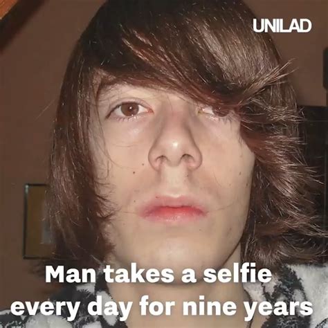 Man Takes Selfie Every Day For Nine Years Selfie Man This Guy Took