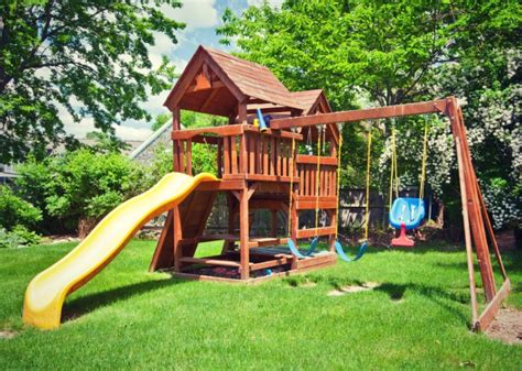 How To Waste 2000 On Your Kids With A Backyard Playset