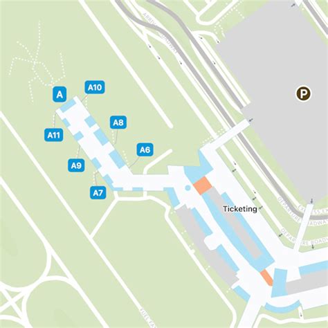 Baltimore Washington Airport Map Bwi Terminal Guide