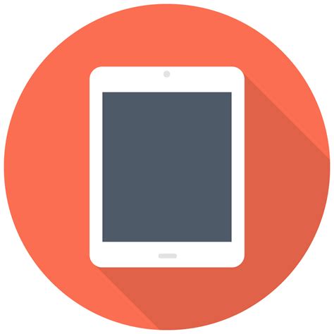Ipad Icon Free Flat Multimedia Iconset Designbolts