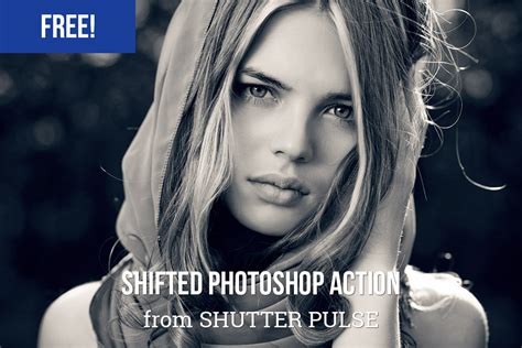 Free Shifted Photoshop Action Shutter Pulse