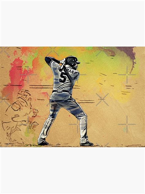 Freddie Freeman Artwork Sticker For Sale By Oliverkunovski Redbubble