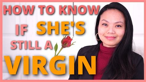how to know if she s a virgin relationship tips youtube