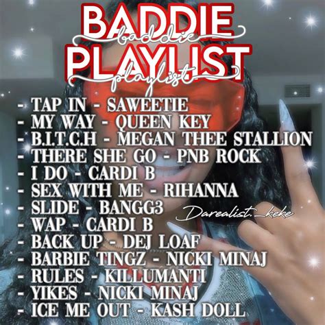 Baddie Playlist Names в™Ґbaddie Aesthetic Baddie Aesthetic Naidootasmira Twitter