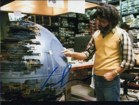 George Lucas Star Wars Signed 8x10 Photo