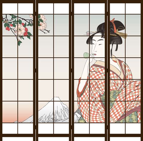 New Shoji Screens Of Japan Art Kikuchi Japan Japanese Shoji