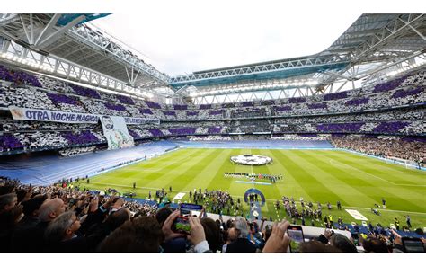 Champions League Alistan Capote Y Espada En El Santiago Bernabéu