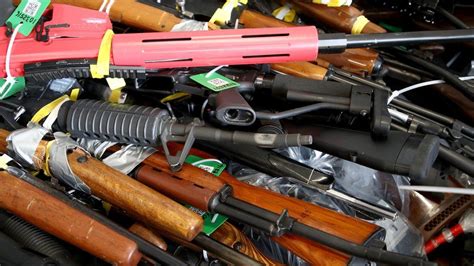 New Zealand 56000 Guns Handed Over During Amnesty Bbc News
