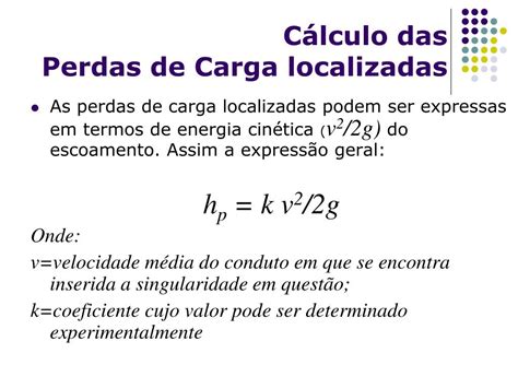 Formula Perda De Carga