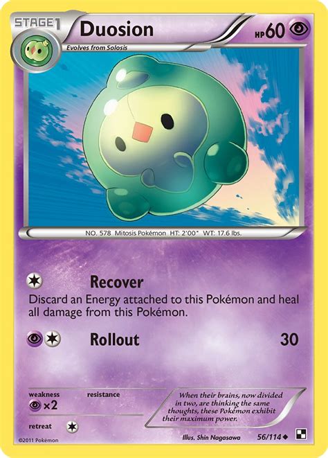 Duosion · Black And White Blw 56 ‹ Pkmncards