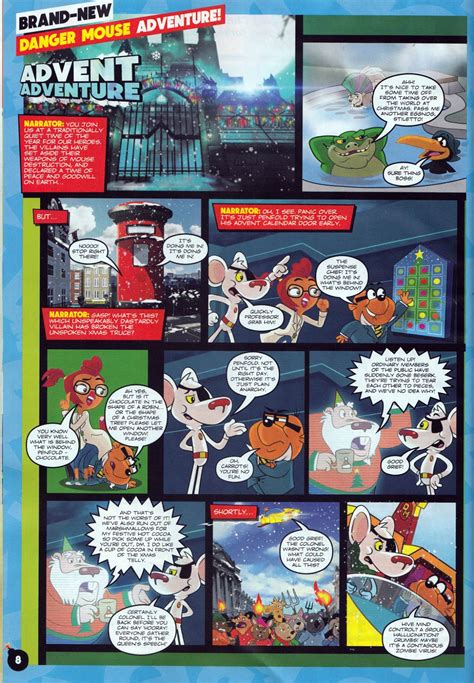 Blimey The Blog Of British Comics Christmas Comics Danger Mouse 2016