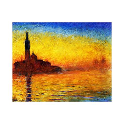 Proteggere l'accesso al sito ricordare le preferenze dell'account, del browser e locali Stampa su tela - Claude Monet - San Giorgio Maggiore al ...