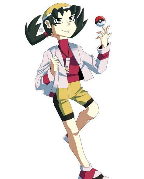 Female Protagonist Pokemon Crystal By Shoutathelunatic On Deviantart