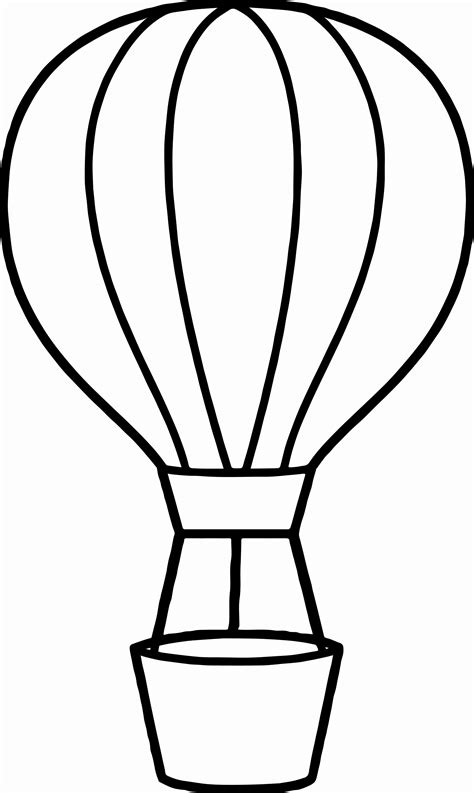 Hot Air Balloon Coloring Page Lovely Nice Best Air Balloon Coloring Page | Hot air balloon
