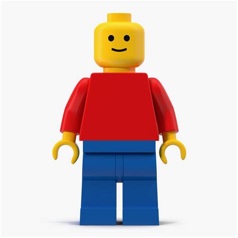 Classic Lego Man 3d Model Ad Legoclassicmodelman Lego Man