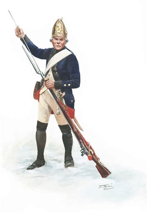 Hessian Regiment Knyphausen Fusilier 1776 By Don Troiani American
