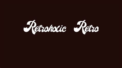 Retroholic Retro Font Free Download
