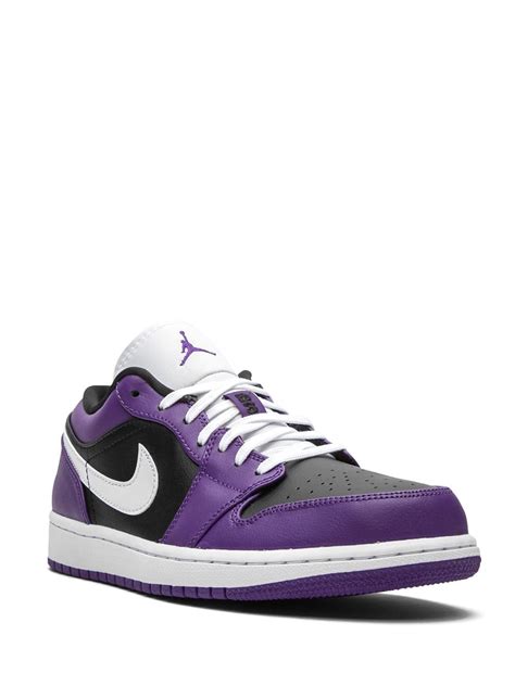 Jordan Air Jordan 1 Low Court Purple Sneakers Farfetch