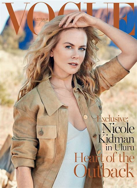 Nicole Kidman On Vogue Australia September 2015 Cover