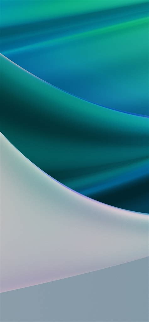 waves wallpaper  fluidic teal turquoise oneplus nord