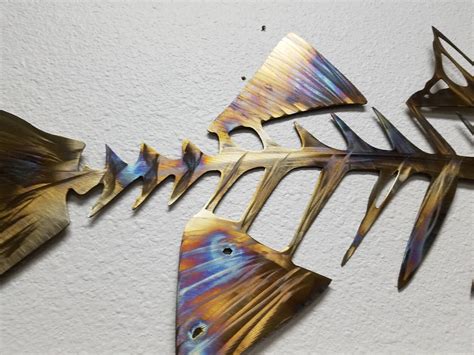 Snook Metal Wall Art Snook Skeleton Art Metal Fish Wall Art Etsy