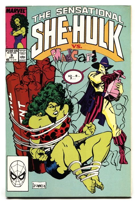 Sensational She Hulk 9 Marvel Madcap Bondage Cover 1989 Comics Barnebys