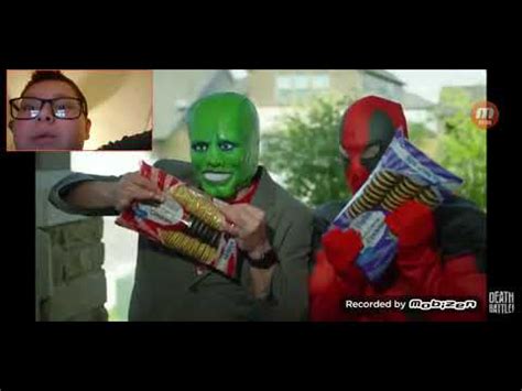 Well then a part 2 to this fight could be: Death battle reaction Deadpool vs Mask - YouTube