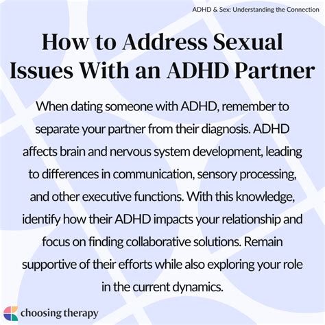 adhd and sex understanding the connection