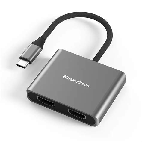 Blueendless Usb C 2 Port 4k Hdmi Hub Bs Hd201 Ayoub Computers Lebanon