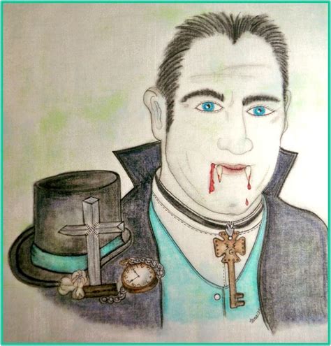 Coloring With Crayons Lord William Hatfield Vampire From Wild West