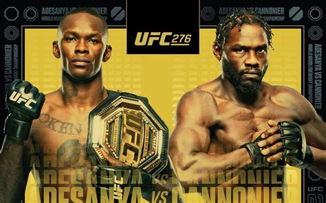 Ufc 276 Adesanya Vs Cannonier Results News